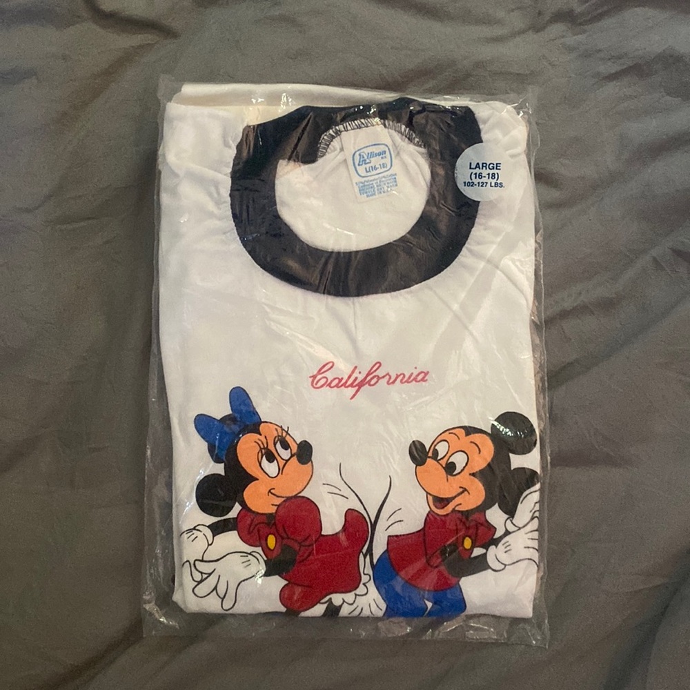 VINTAGE never opened Disney land shirt